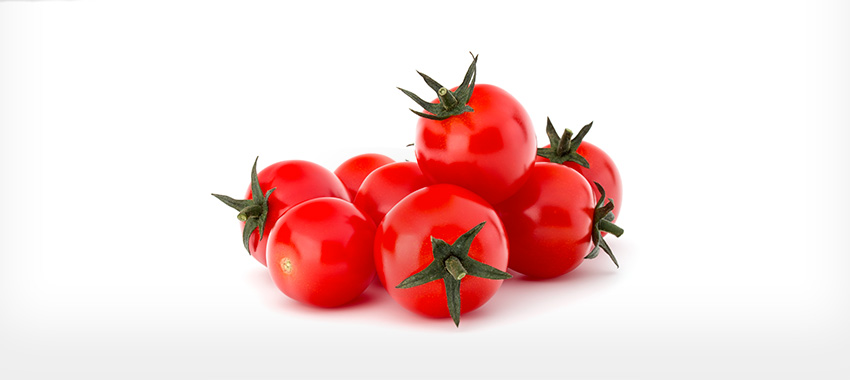 Tomate cherry en caja